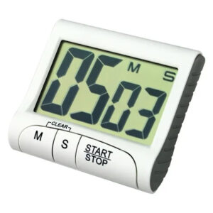 Timer Digital de Cozinha c/Imã - LCD 6,5 x 4cm - Weck
