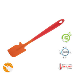 Espátula Profissional Silicone 36cm Vermelha - Weck