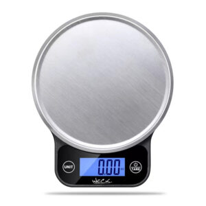 Balança Digital Alta Precisão 6kg / 1gr c/ Base Inox 19cm  Weck