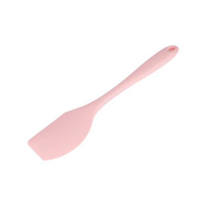 Espátula Arredondada Silicone Rosa