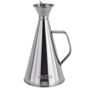 Galheteiro com Bico em Aço Inox de 500ml