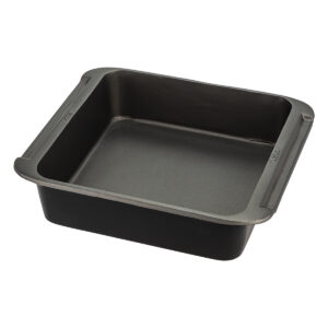 Assadeira e Travessa de Alumínio Antiaderente 23x23 Preta