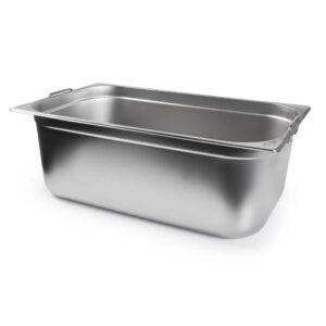 Cuba Gastronomica Padrão Gn 1/1 150mm Aço Inox c/ Alça Weck