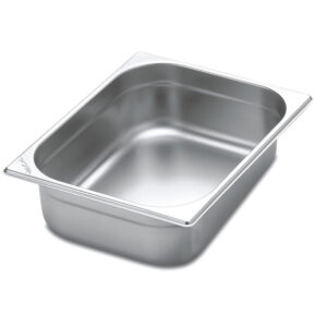 Cuba Gastronomica Padrão Gn 1/2 100mm Aço Inox Weck