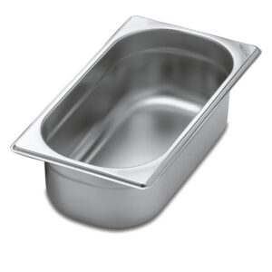 Cuba Gastronomica Padrão Gn 1/4 100mm Aço Inox Weck