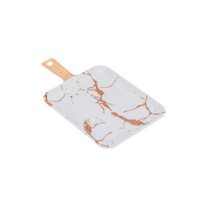 Travessa de Melamina Marmorizada 24 x 14 cm WECK