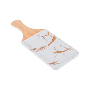 Travessa de Melamina Marmorizada 32 x 13 cm WECK