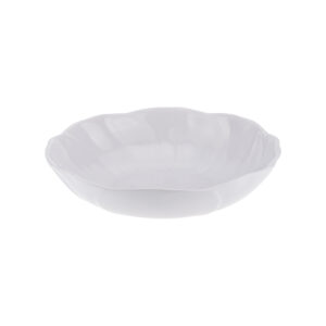 Saladeira Redonda de Melamina Ondulada 24,8 x 6,2 cm WECK